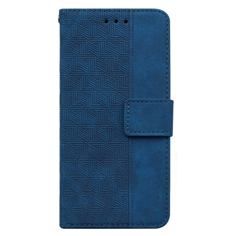 Κάλυμμα Samsung Galaxy S23 Plus 5G με κορδονι Strappy Pattern